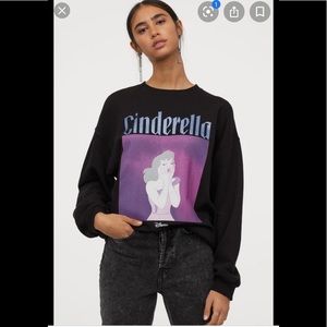 H&M Sweatshirt With Printed Design